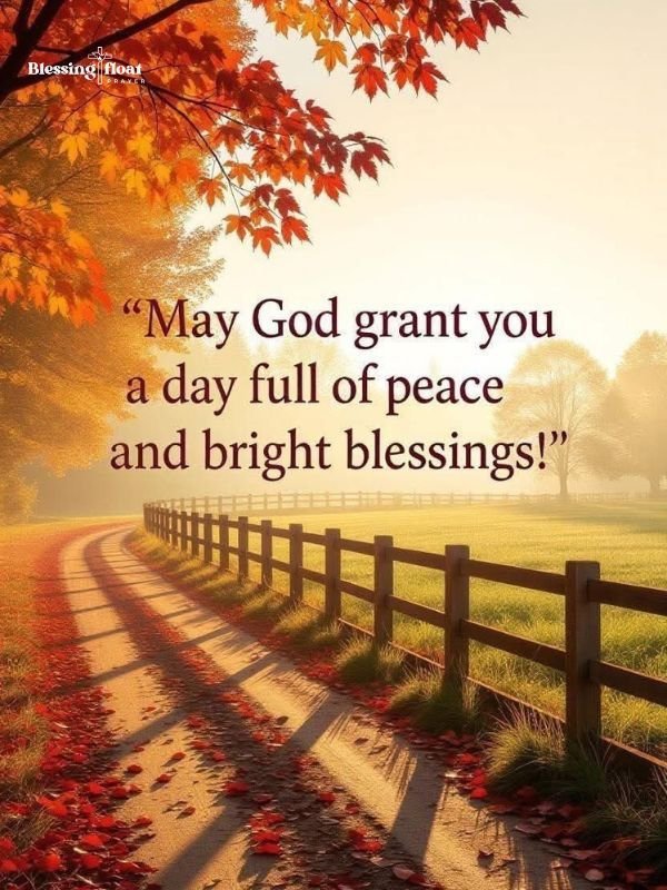 God grant you blessing blessing float